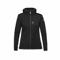 ├登山樂┤瑞典Fjallraven Keb Fleece Hoodie 彈性刷毛夾克 女 # FR89765-030 深灰