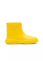 Prada Prada Logo Rubber Boots - PRADA - Yellow