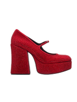 รองเท้าส้นสูง MARC JACOBS THE MARC JACOBS X WIZARD OF OZ THE KIKI PLATFORM MARY JANE สี SIREN CRYSTA
