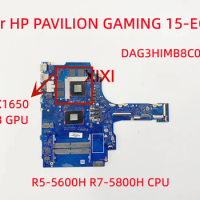 DAG3HIMB8C0 for HP PAVILION GAMING 15-EC Laptop Motherboard with R5-5600H R7-5800H CPU GTX1650 4GB GPU M43252-601 100% Tested OK