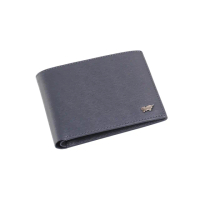 【BRAUN BUFFEL 德國小金牛】台灣總代理 波索 5卡透明窗皮夾-藍色(BF386-316-NY)