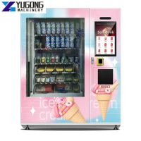 YG XY Axis 21.5-inch Frozen Food Machine Finished Ice Cream Vending Machine for Pre-sale Goods