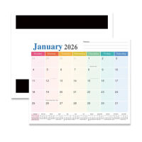 Fridge Calendar 2026-2027 Wall Monthly Calendar 18 Month from Jan 2026 to Jun 2027 For Home Office 1