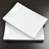 高檔A5仿瓷餐具玉蘭長方形壽司盤子創意炒菜炒面涼菜生菜壽司盤子