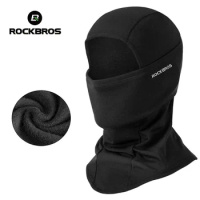 ROCKBROS Winter Cycling Mask Fleece Thermal Keep Warm Windproof Cycling Face Mask Balaclava Ski Mask Fishing Skiing Hat Headwear