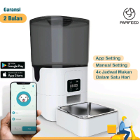 Papifeed Automatic Pet Feeder - Tempat Makan Kucing Anjing Ortomatis  - Smart Pet Feeder