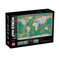 【LEGO 樂高】Art 藝術系列 - 世界地圖(31203)