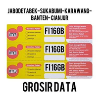Voucher Indosat Freedom Internet 16GB