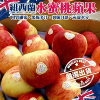 【天天果園】紐西蘭水蜜桃蘋果4.5kg / 約20-25入