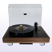 Amari LP-18s vinyl record player magnetic levitation record player with tonearm cartridge, phono and disc pressure governor