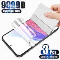 3PCS Protective Hydrogel Film For Samsung A52 Screen Protector On For Samsung Galaxy A52 A52s 5G A52s Safety Film