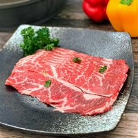 【有魚生鮮】美國CHOICE特級牛小排火鍋肉片250g