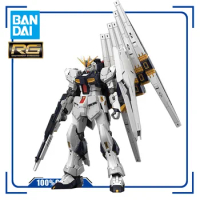 BANDAI RG 32 1/144 RX-93 NU V Gundam Amro Special Assembly Model Kit Action Toy Figures Gift