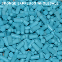 1000 PCS Earplugs Wholesale Sleep Noise Reduction Music Canceling Anti Sound Insulation Sleeping Sponge Adventure Time Ear Plugs
