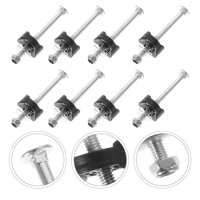 Trampoline Screws Screw Steel Leg Fixing Stability Nuts Accessories Bed Jumping Bolts Pole Carriage Nut Parts Spacers Gap