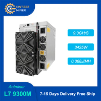 New Bitmain Antminer L7 9300M Asic Miner Crypto Bitmain Dogecoin Litcoin Miner LTC/DOGE Cryptocurrency Mining