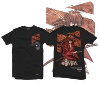Tshirt Anime Shirt Samurai X Himura Kenshin vwyfmihtnql