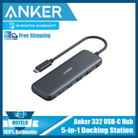 Anker 332 USB-C Hub 5-in-1 USB Hub Docking Station usb c displaylink external graphics card for laptops 5 Gigabits Per Second