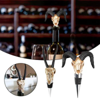 Animal Skull Vacuum Red Wine Bottle Stopper Reusable Champagne Saver Bottle Cap Sealer Plug Restaurant Bar Tools Kitchen Gadgets