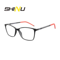 SHINU Anti Blue Light Glasses Miopia Multifocales Progresivos Prescription Glasses men Women Photochromic Glasses customized