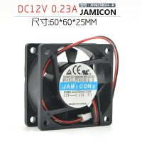 臺灣 jamicon 6025變頻器靜音風扇 12V 0.23A JF0625B1H-R 雙滾珠