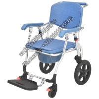 High quality shower wheelchair aluminum chair commode chair for disable commode