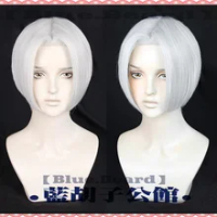Wig Cosplay Anime Tokyo Revengers Sano Manjiro Rambut Pendek Mikey Hitam/Putih Tahan Panas Suhu Tinggi