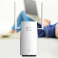 5G CPE Wireless Router Wide Coverage Wireless Modem with Antenna 2.4G/5GHz Dual Band 5G Wireless Router Hotspot for Home Office