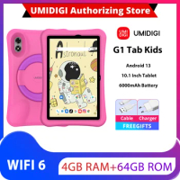 In Stock UMIDIGI G1 Tab Kids ,4GB 64GB,6000mAh,10.1 Inch Children Tablets,Android 13,Quad Core,WIFI 6,For Learning Tablet