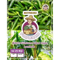 Bibit Premium Cabe Hijau Lombok|Biji Benih Cabe Ijo Jumbo|Cabe Hijau