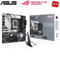 NEW B760 For ASUS PRIME B760M-A WIFI D4 LGA 1700 DDR4 Motherboard B760 Supports CPU i5 13400f i3 12100f 12400f