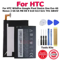 BI39100 B0P6B100 GLU7G GB4IV Battery For HTC Wildfire Google Pixel Desire One Evo 4G Nexus 2 G6 6A M8 E8 9 G10 G13 G21 TH1 GB4IV