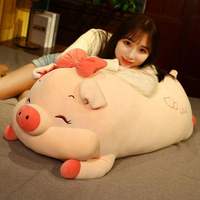 玩偶 可愛小豬豬毛絨玩具布娃娃玩偶女生床上睡覺抱枕公仔閨蜜禮物 【麥田印象】