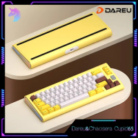 Dareu&amp;Chaosera Cupid65 Mechanical Keyboard 2mode Bluetooth Wireless Keyboards 65keys Gasket Rgb Hot Swap Gaming Esports Keyboard