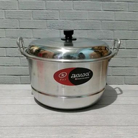 Panci Aluminium | Panci Kukus | Panci Jawa Maspion 33 cm