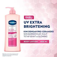 VASELINE Hand & Body Lotion Series Jumbo 400ml | Healthy Bright SPF24SunPollution