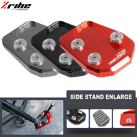 MT 09 MT09 2023 Side Stand Enlarger Kickstand Enlarge Plate Pad For Yamaha MT-09 Tracer 2014 2015 2016 2017 2018 2019 2020 2021