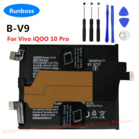 B-V9 4550mAh Mobile Phone Replacement Battery For Vivo iQOO 10 Pro 10Pro Repair Part High Capacity Phone Batteries