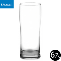 【Ocean】啤酒杯 345ml6入組 Sweet Bell系列(啤酒杯 玻璃杯 飲料杯 高球杯)