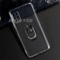 For Elephone E10 6.5" Elephone E10 Back Ring Holder Bracket Phone Case Smartphone TPU Soft Silicone Cover