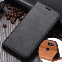 Redmi Note 7 Case Luxury Leather Credit Card Flip Case for Xiaomi Redmi Note 7 Cover Note7 With Card Slot Magnetic Vintage Cases