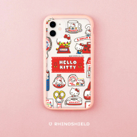 【RHINOSHIELD 犀牛盾】iPhone 12 mini/12 Pro/Max Mod NX手機殼/Sticker-生活小物(Hello Kitty)
