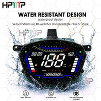 HPMP Spedometer MX King Digital LCD Waterproof โ Panel Instrumen HD dengan Odometer & Dashboard Elek