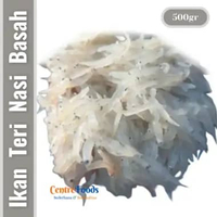 Ikan Teri Nasi Basah Segar - Ikan Teri Nasi Basah Laut Fresh | 500gr [ Harga Per 0,5 Kg ]