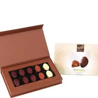 Chocolate Monggo | Oleh Oleh Bali Rarung Cokelat Box 5 Rasa | Souvenir Chocolate Wayang Pralines