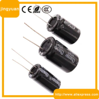 100PCS 25V 10UF Electrolytic capacitor 25 V / 10 UF size 4*7mm Aluminum electrolytic capacitor 10UF 25V