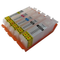PGI 570, CLI 570, PGI 570BK – ruột mực có thể thay thế với chip cố định cho Canon PIXMA MG6850, MG68