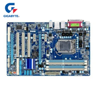 For Intel DDR3 Gigabyte GA-P55-USB3L SATA II Motherboard Desktop Mainboard P55-USB3L USB3.0 DDR3 Used Boards LGA 1156 Used