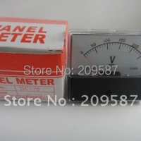 Analog Volt Voltage Voltmeter Panel Meter DC 0-250V