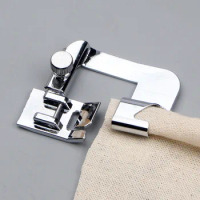 6-25mm Domestic Sewing Machine Presser Foot Rolled Hem Feet Set for Brother Singer Janome Sewing Accessories Tools